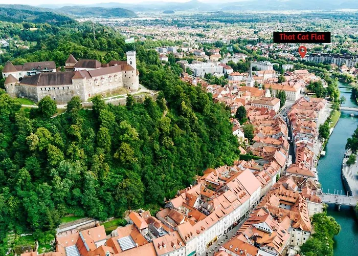 Daire That Cat Flat - Free Parking, Near Center, Cats! Ljubljana